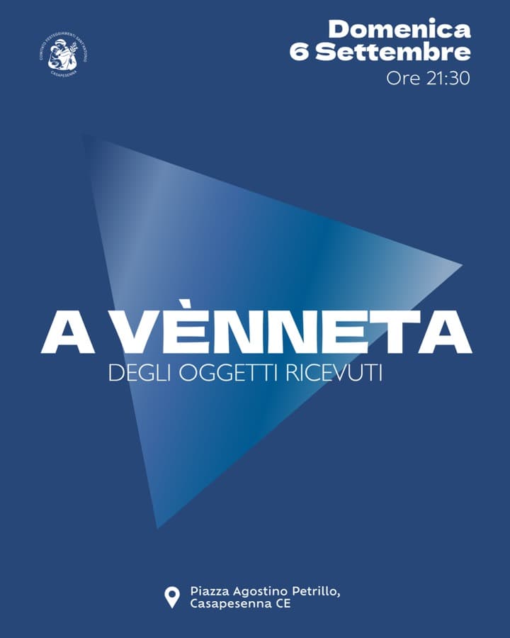 “A Vènneta” degli oggetti ricevuti